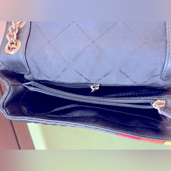 Michael Kors Leather Quilted Crossbody Bag - Picture 8 of 8